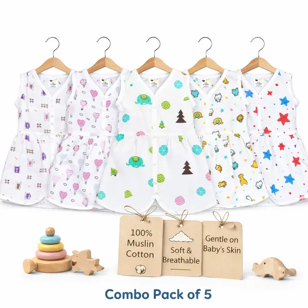 Muslin_Cotton_Chest_Cut_Frock_-_Assorted