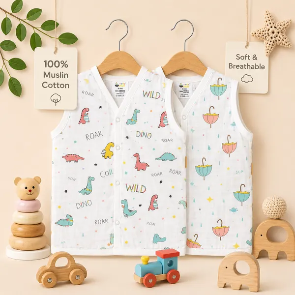 Muslin_Jabla_-_Sleeveless_-_Dino_+_Umbrella
