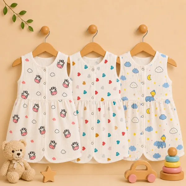 Muslin_Cotton_Open_Frock_-_Pinky_Moo_+_Hearts_+_Ele-baby