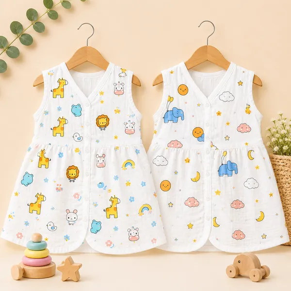 Muslin_Cotton_Chest_Cut_Frock_-_Zoo_Creatures_+_Ele-baby