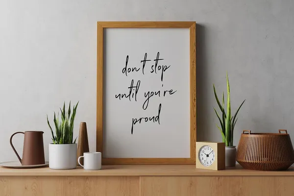 CRAFT_N_CREATIONS_"Don't_Stop_Until_You're_Proud_Motivational_Quote_Frame_–_8x6_Inch_Oak_Wood_Finish_|_Inspirational_Wall_&_Desk_Decor_for_Home_&_Office
