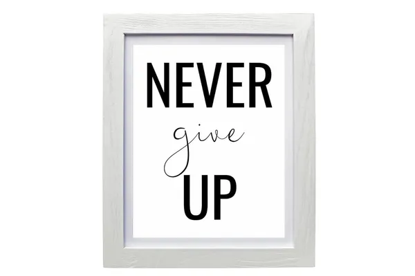 CRAFT_N_CREATIONS_â€œNever_Give_Upâ€_Motivational_&_Inspirational_Quote_â€“_Framed_in_Oak_Wood,_8_x_6_Inch,_Six_Colors,_White_-_Pack_of_2