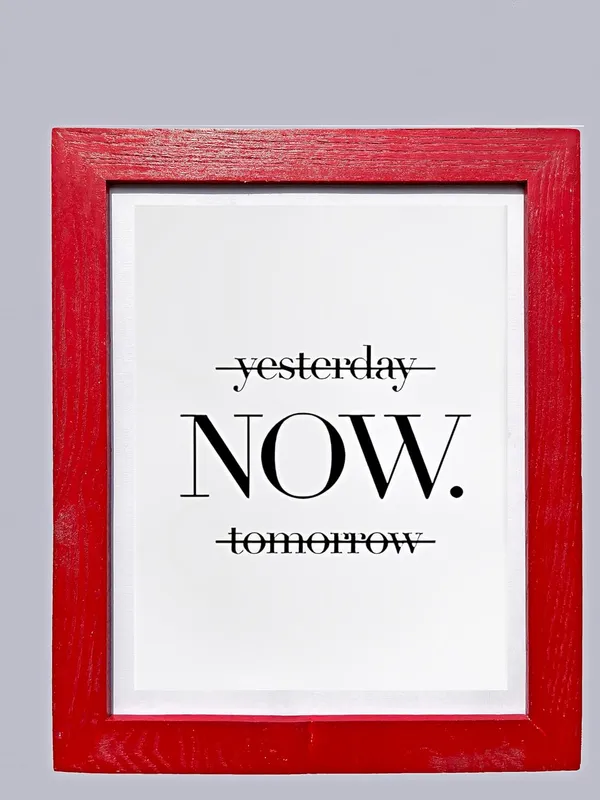 Craft_N_Creations_Motivational_Wall_Art_Quotes,_Framed_Prints_Set_of_3,_25.4_x_20.3_cm,_Black_Frame_(Red)