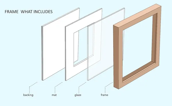 CRAFT_N_CREATIONS_"Modern_Abstract_Wall_Art_Prints_Set_of_3,_Green_Nature_Theme,_Contemporary_Home_Decor_(Sky_Blue,_14"_x_10",_Framed)