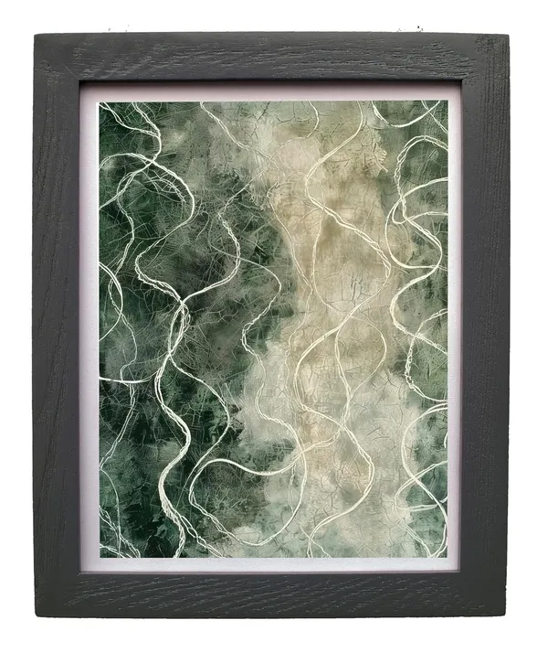CRAFT_N_CREATIONS_Modern_Abstract_Wall_Art_Print_Set_EarthFlow_Abstracts,_Contemporary_Home_Decor_Set_of_3_(Black,_16"_x_12",_Framed)