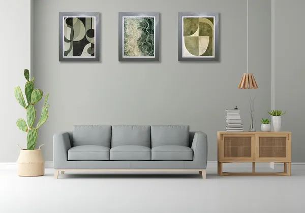 Craft_N_Creations_Abstract_Earth_Flow_Wall_Art_Paintings,_Modern_Geometric_Design,_Set_of_3_(14"_x10")_(Grey)