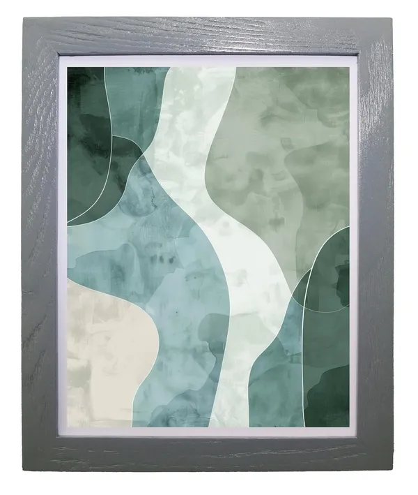CRAFT_N_CREATIONS_Abstract_wall_Art_Triptych_of_Terran_Flow_Set_of_three_for_home_Decor_14"_x_10"_(GREY)