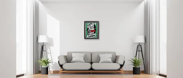 CRAFT_N_CREATIONS_Motivational_Quote_Wall_Art_–_Love_Action_Decision_Theme_–_30_x_25_cm_–_Black_Frame_–_Inspirational_Wall_Decor_for_Home_&_Office_(1048)_-_Pack_of_2