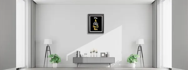 CRAFT_N_CREATIONS_Motivational_Quote_Wall_Art_Print_with_Black_Frame,_30_x_25_cm,_1066,_Inspirational_Home_&_Office_Decor_-_Pack_of_2