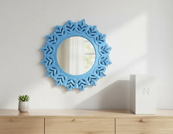 Ivory_Bloom_Wall_Mirror,_Decorative_Floral_Frame,_Traditional_Indian_Style,_40.6_x_43.2_cm_(Sky_Blue)