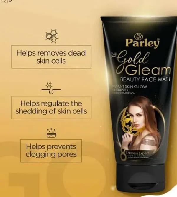 24k_gold_face_wash_(70ml)_Parley_Gold_Gleam_Beauty_Face_Wash,_Instant_Skin_Glow_for_women_daily_use