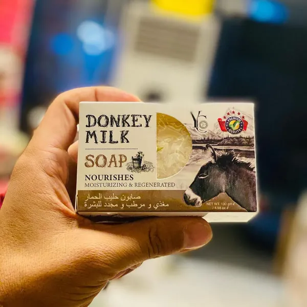 White_Donkey_Milk_Nourishing_Bath_Soap_For_Unisex