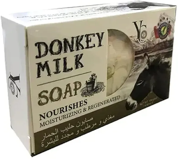 White_Donkey_Milk_Nourishing_Bath_Soap_For_Unisex