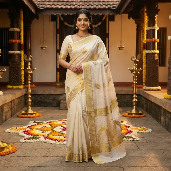 Off_White_And_Ivory_With_Gold_Kasavu_Ananta_Kasavu_Saree