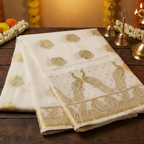 Off_White_And_Ivory_With_Gold_Kasavu_Ananta_Kasavu_Saree