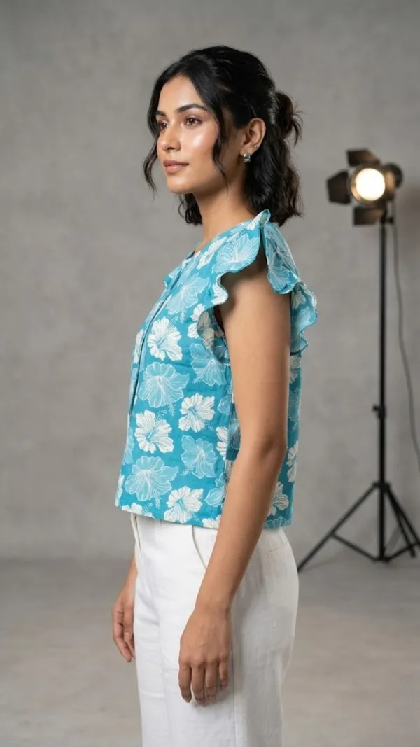 Aqua_Bloom_Ruffle_Top