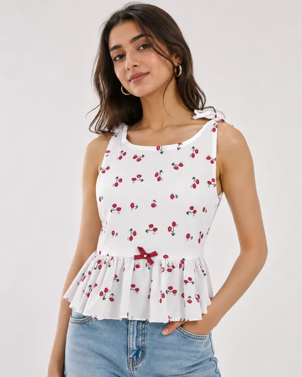 Berry_Bow_Peplum_Tie-Up_Top