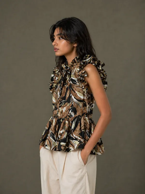 Earthleaf_Peplum_Top