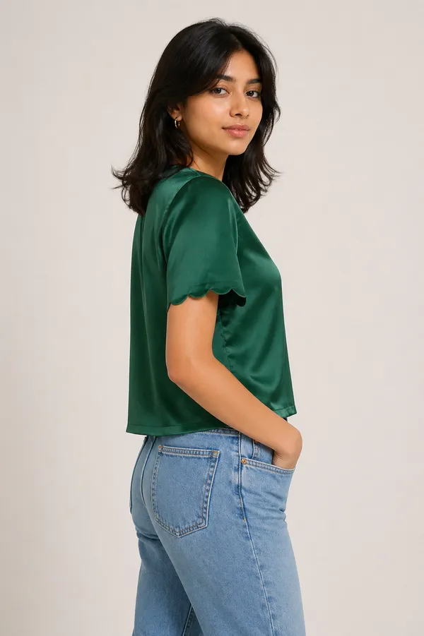 Emerald_Scallop_Satin_Top