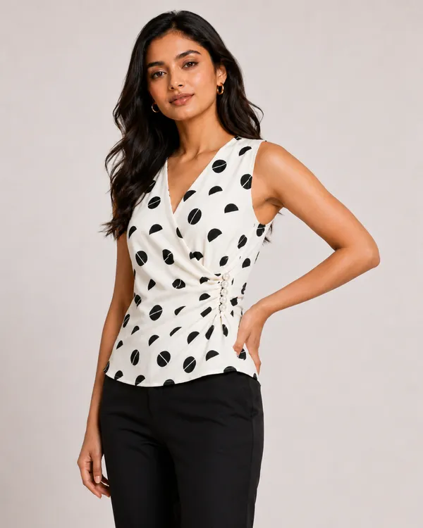 Geometric_Crepe_Wrap_Top