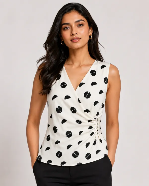 Geometric_Crepe_Wrap_Top