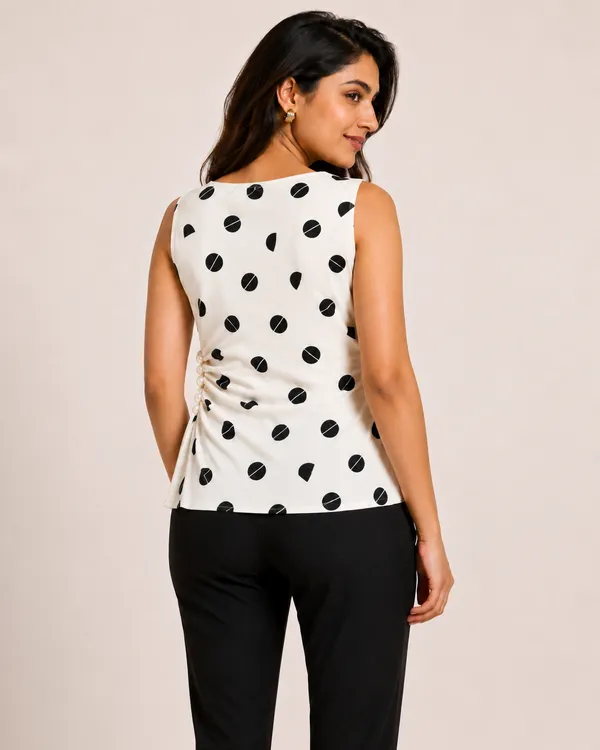 Geometric_Crepe_Wrap_Top