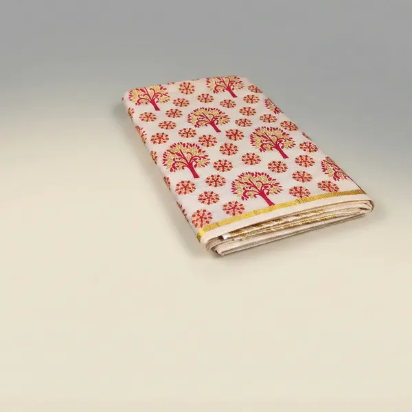 Off_White_And_Ivory_With_Gold_Deep_Red_Accents_Weaves_Kerala_Kasavu_Saree