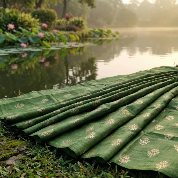 Forest_Green_And_Gold_Haritha_Pushpa_Kasavu_Saree