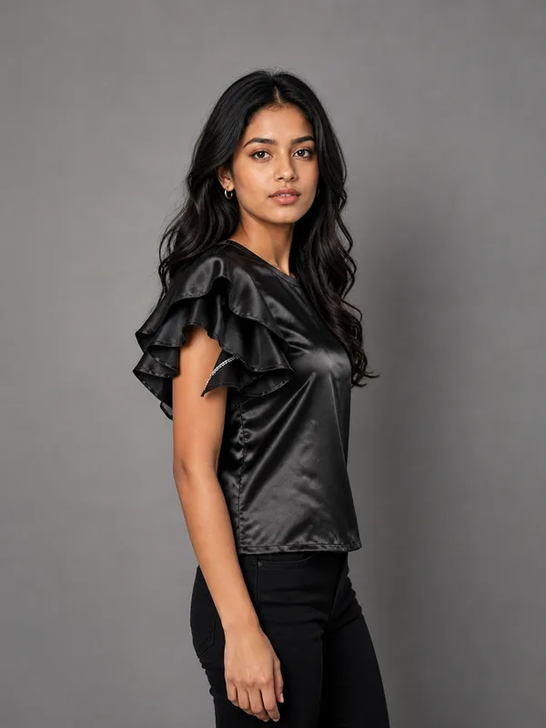 Midnight_Muse_Frill_Satin_Top