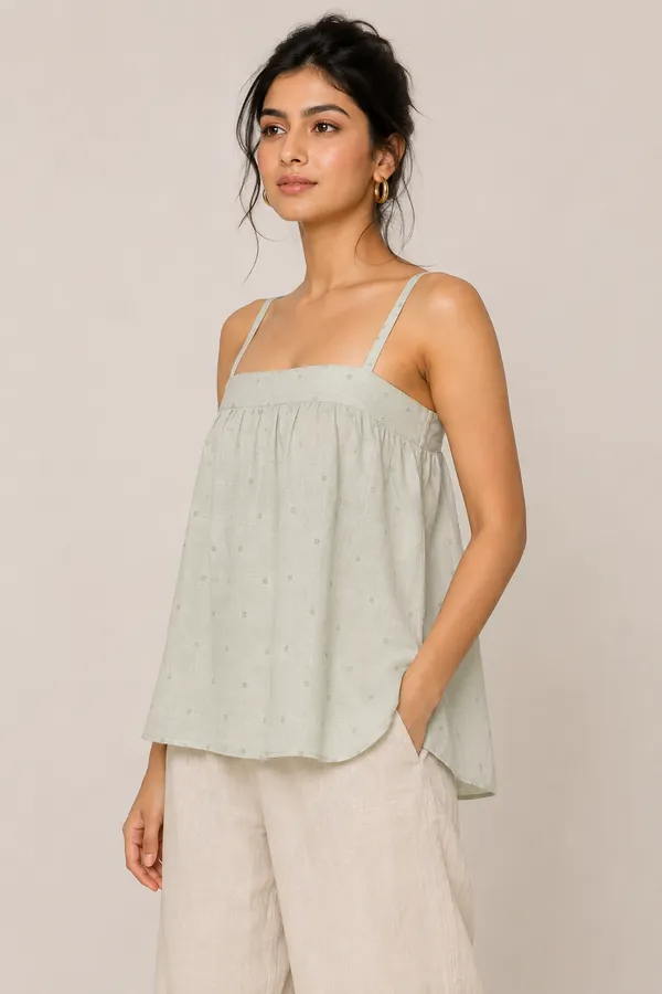 Mint_Green Strappy_Top