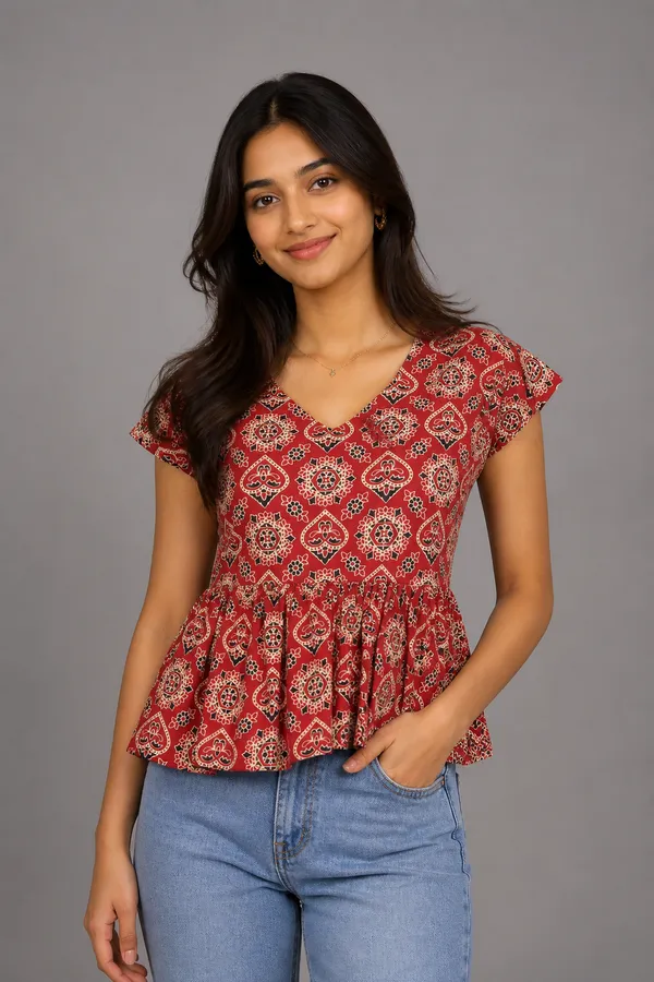 Mitti_Motif_Peplum_Top