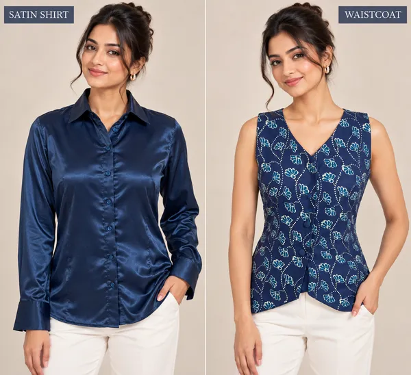 Navy_Satin_Shirt_&_Printed_Waistcoat_Set