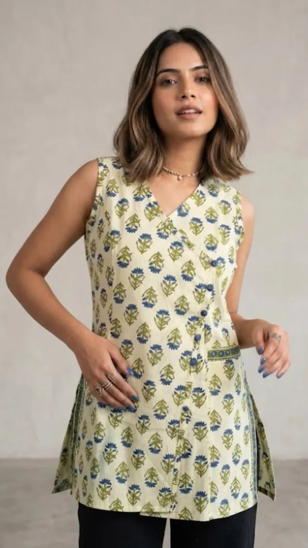 Nila_Sprig_Side_Button_Kurti