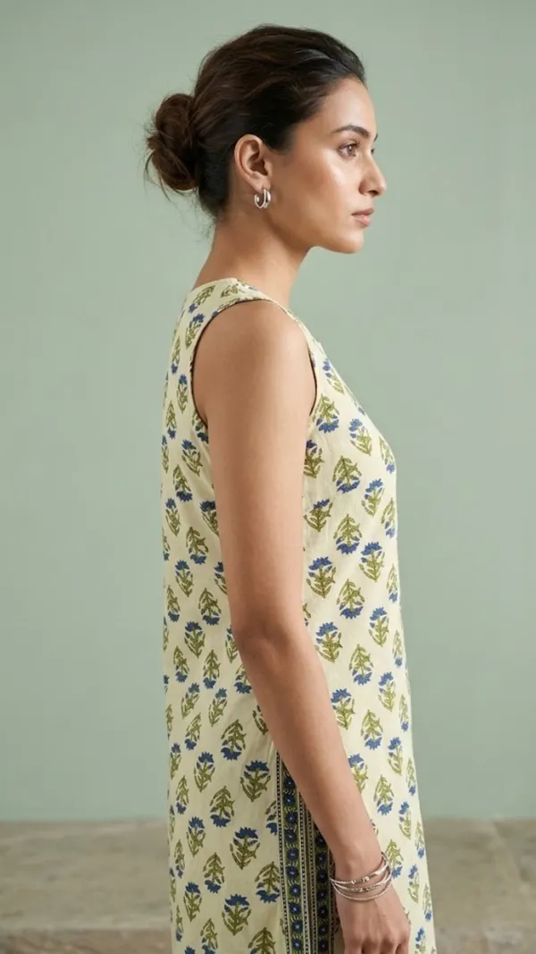 Nila_Sprig_Side_Button_Kurti