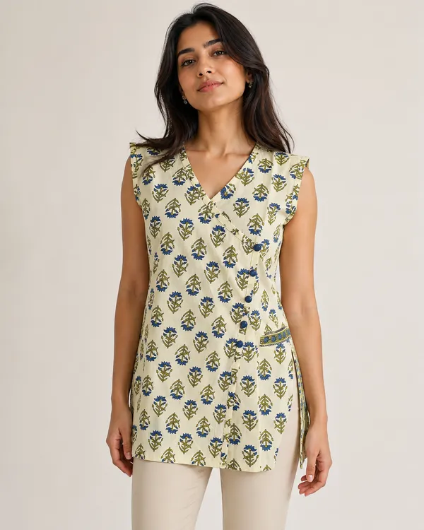 Nila_Sprig_Side_Button_Kurti