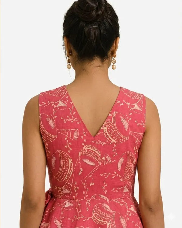 Pink_Heritage_Print_Cotton_Wrap_Peplum_Top