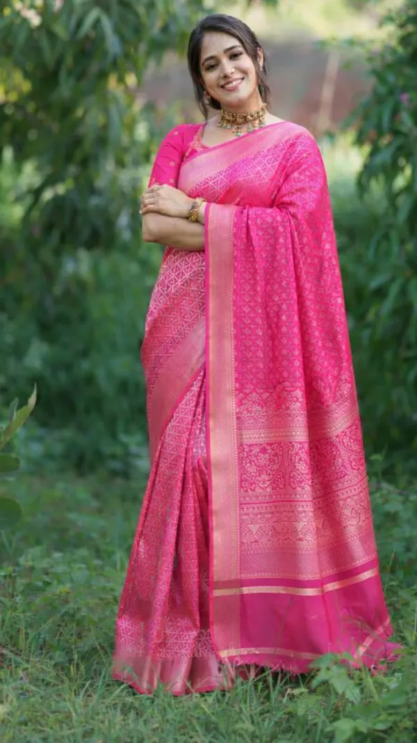 Rani_Pink_Traditional_Designer_Silk_Saree