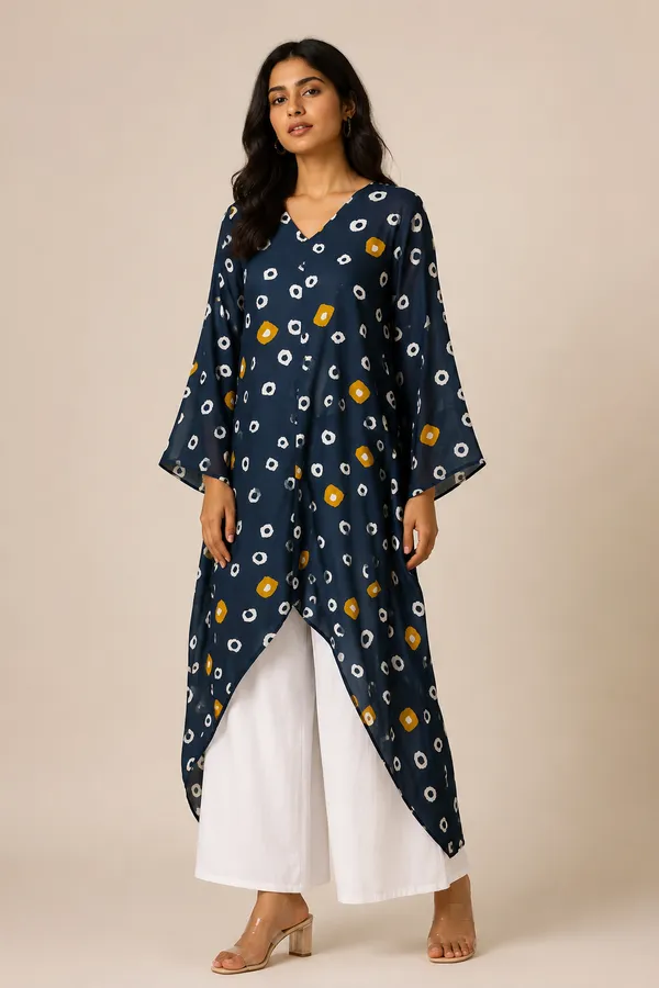 The_Midnight_Bandhani_Drape_Kaftan