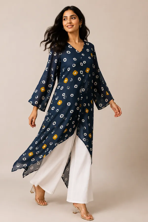 The_Midnight_Bandhani_Drape_Kaftan