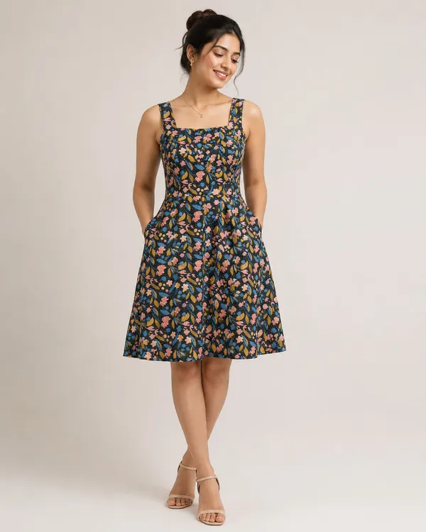 Twilight_Botanical_Zari_Pocket_Dress