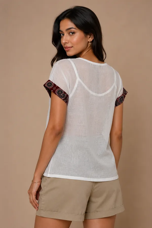 White_Mulmul_Ajrakh_Yoke_Tunic