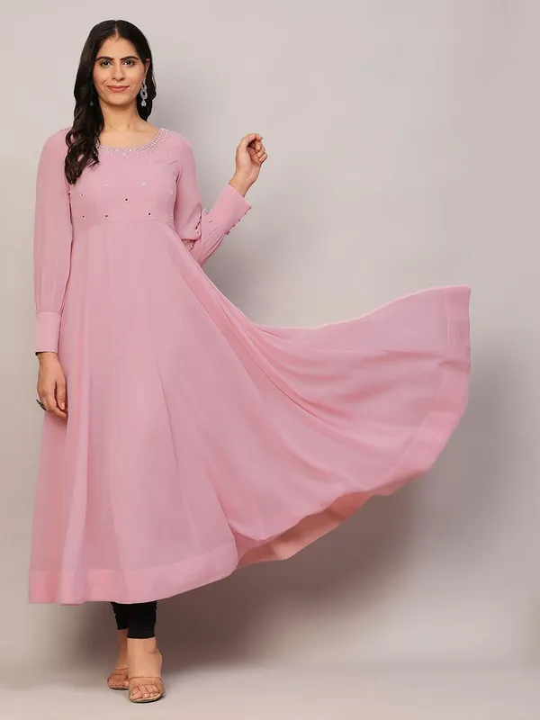 Peach_Designer_Floor-Length_Anarkali_Kurta_For_Women