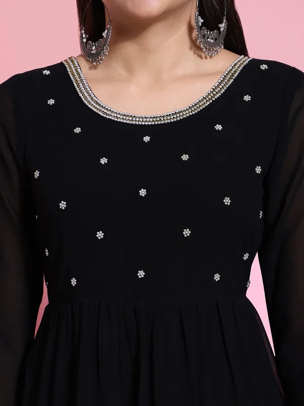Black_Party_Wear_Anarkali_Kurta_For_Women