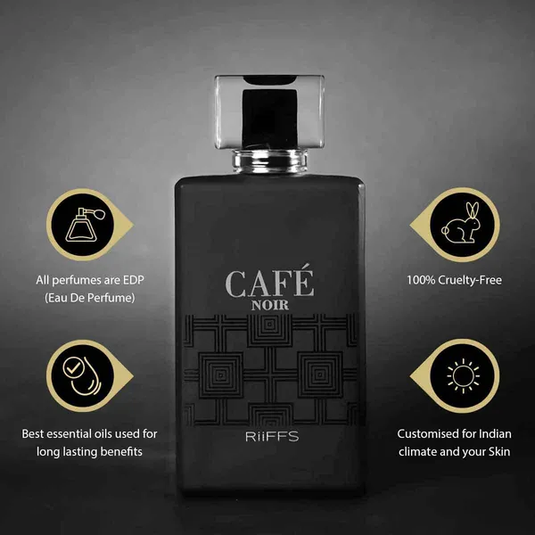 RiiFFS_PERFUMS_Cafe_Noir_Imported_Long_Lasting,_100ml_Men_Liquid_Perfume,_Fresh_Spicy,_Oriental_&_Woody,_Soothing_Fragrance