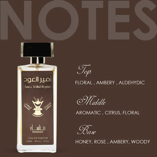 MANASIK_Ameer_Al_Oud_Original_Long_Lasting_100Ml_Men_Liquid_Perfume_,_Floral,_Aromatic_&_Sweet,_Soothing_Fragrance