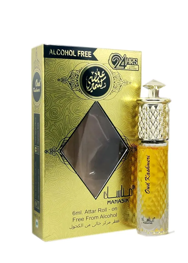 MANASIK_OUD_KASHMERI_Alcohol_-_Free_Concentrated_Attar_Roll_On_6ml