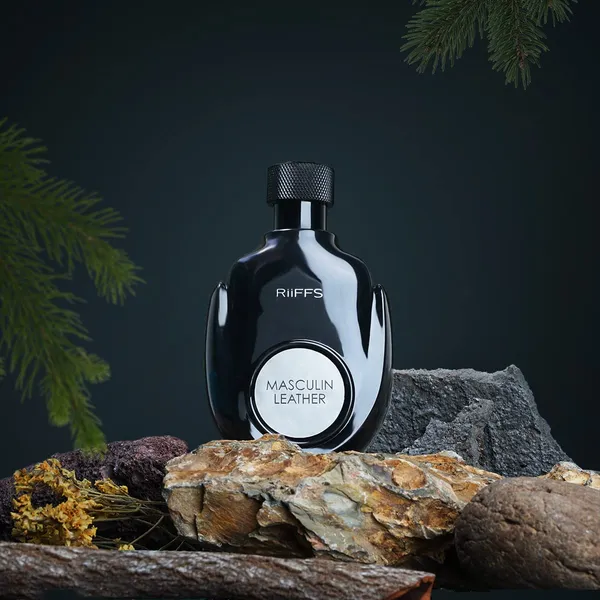RiiFFS_PERFUMS_Masculin_Leather_Imported_Long_Lasting,_100ml_Men_Liquid_Perfume,_Citrusy,_Smoky_&_Leather,_Soothing_Fragrance