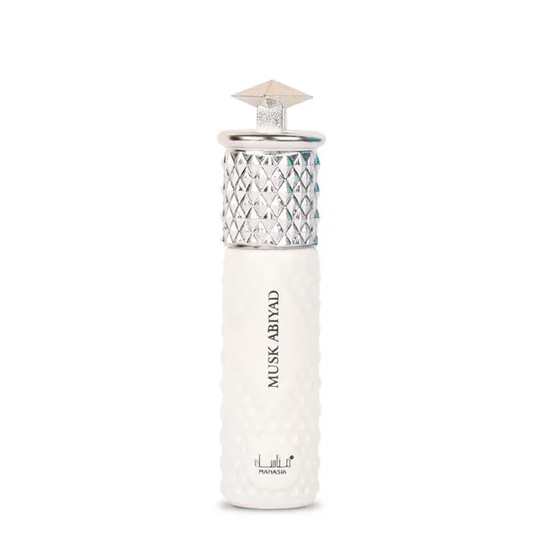 Manasik_Musk_Abiyad_Premium_Attar,_Oud,_Balsamic_&_Nutty,_Soothing_Fragrance,_Long_Lasting_Roll_on_Itra_For_Women,_6ml
