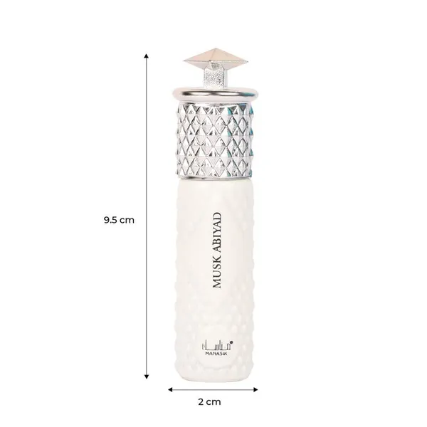 Manasik_Musk_Abiyad_Premium_Attar,_Oud,_Balsamic_&_Nutty,_Soothing_Fragrance,_Long_Lasting_Roll_on_Itra_For_Women,_6ml