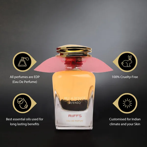 RiiFFS_PERFUMS_Bella_Rouge_Intenso_Imported_Long_Lasting,_100ml_Women's_Liquid_Perfume,_Citrusy,_Floral_&_Sweet,_Soothing_Fragrance